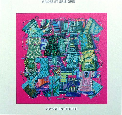 Hermes 90cm Rose Indien/ Vert/ Violet Scarf-33234