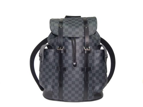 Louis Vuitton N41379 Damier Graphite Christoper PM Backpack-0